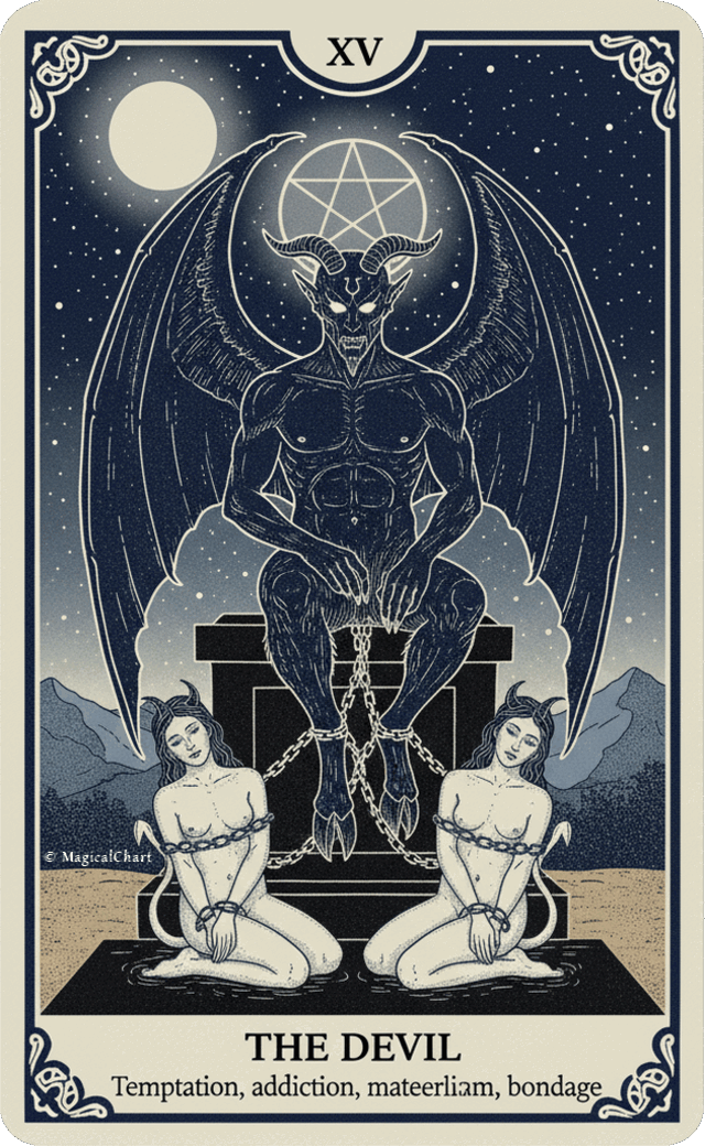 The Devil tarot card