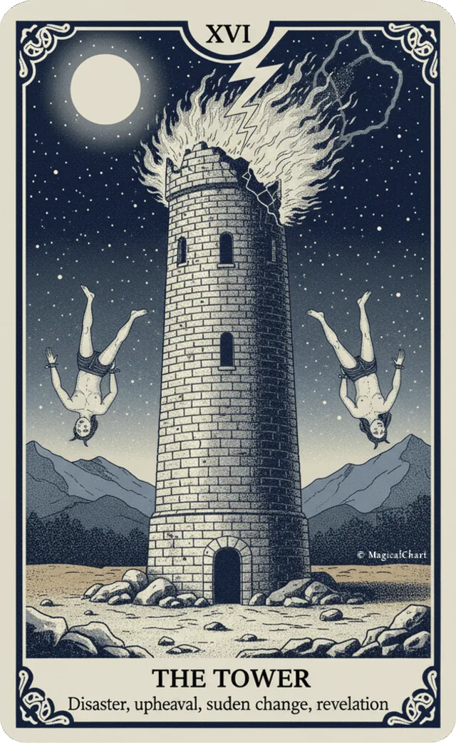 The Tower tarot card