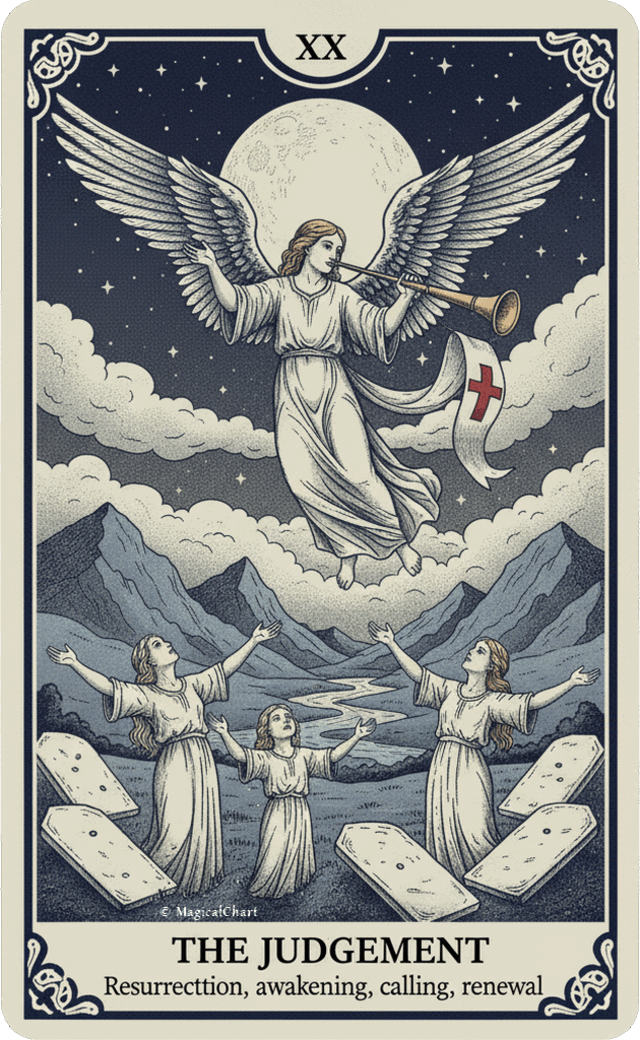 Judgement tarot card