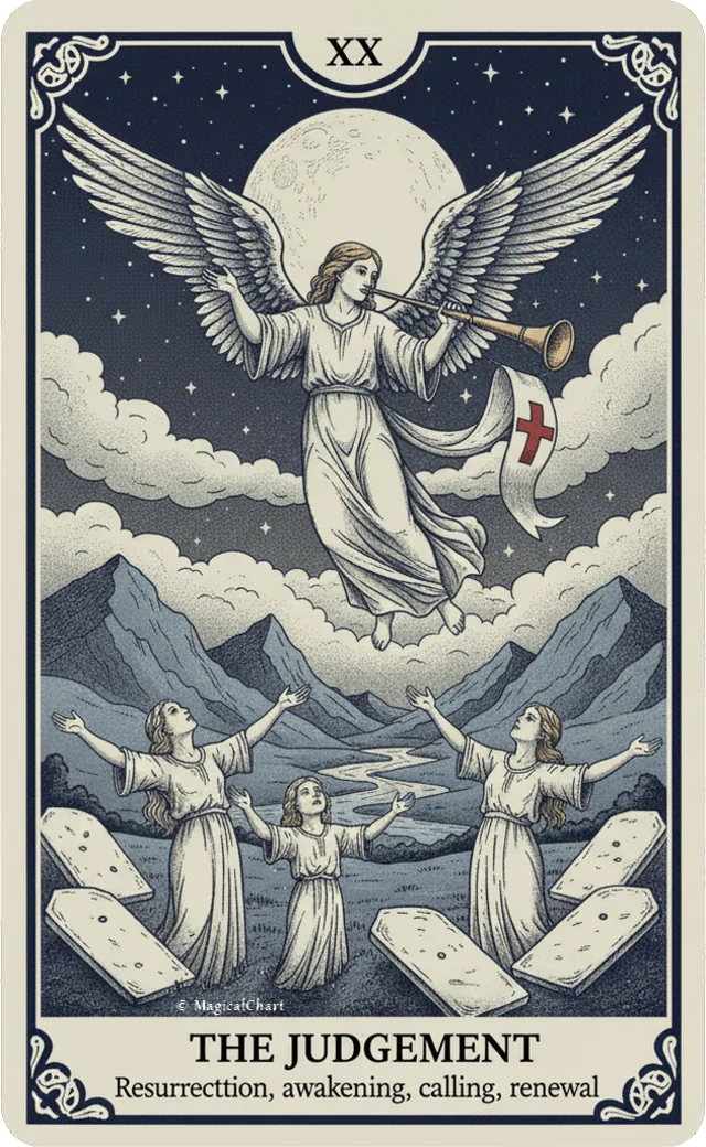 The Judgement tarot card