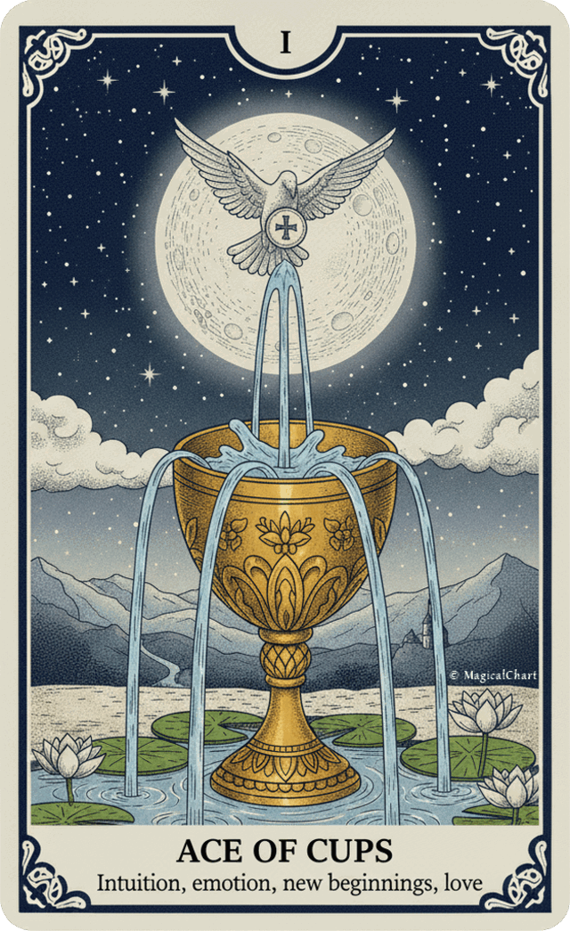 Ace of Cups tarot card