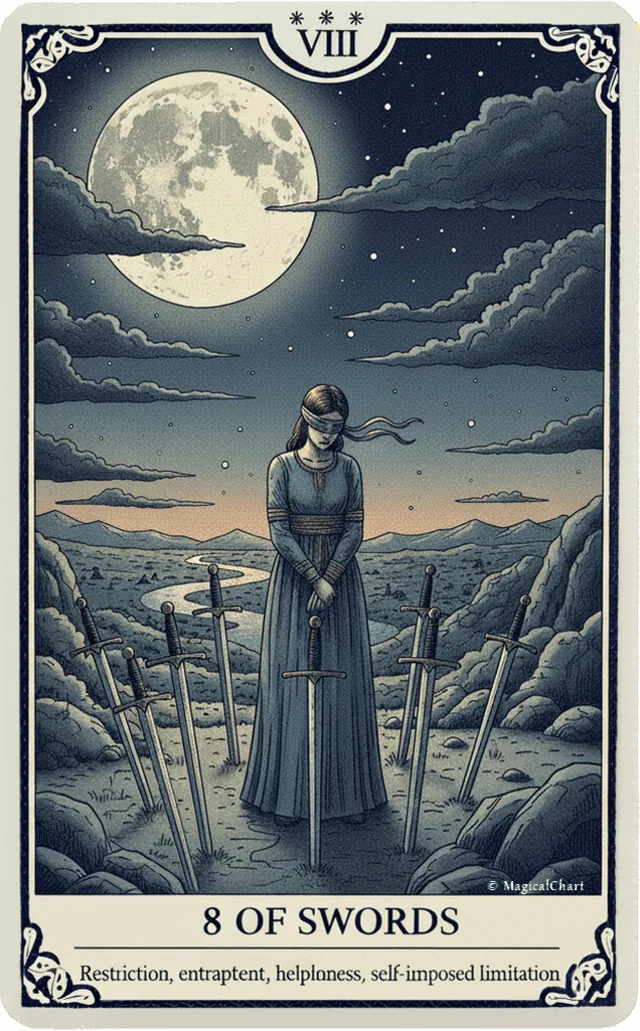 Eight of Swords