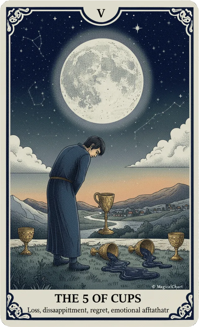 Five of Cups