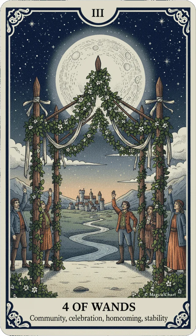 Four of Wands