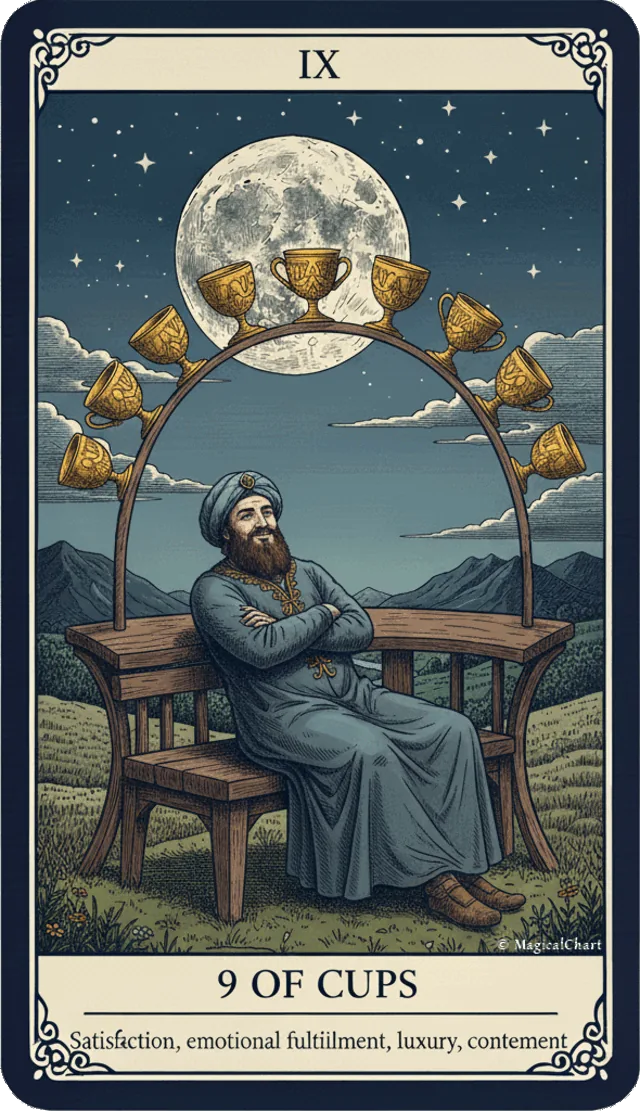 Nine of Cups