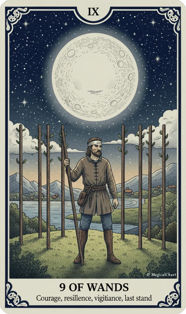 Nine of Wands