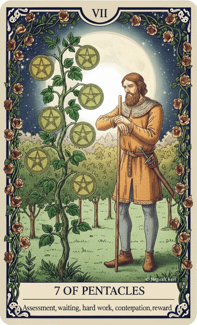 Seven of Pentacles