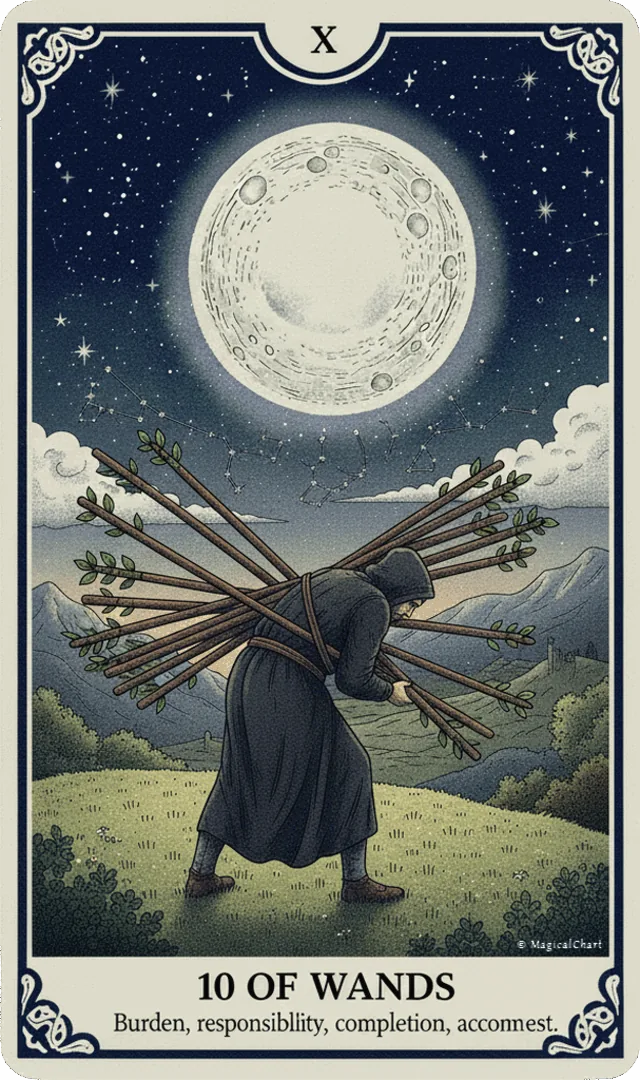 Ten of Wands