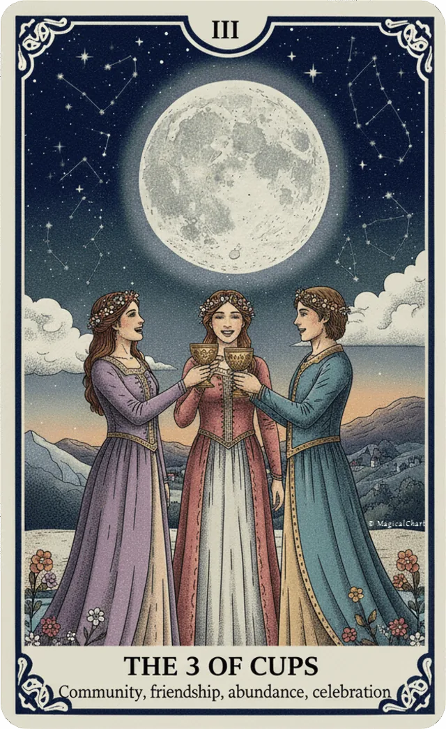 Three of Cups