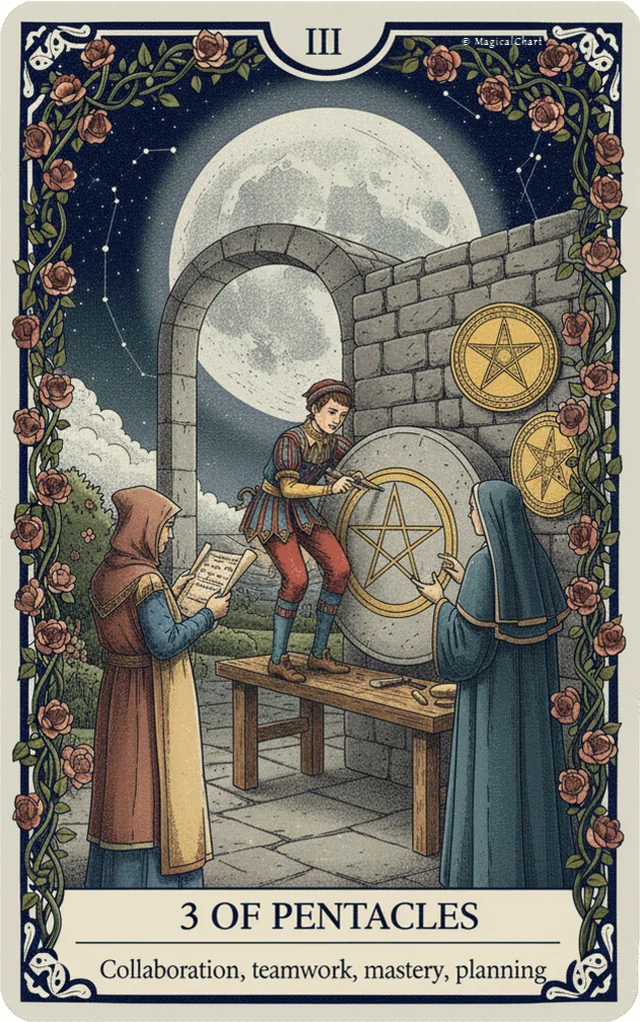 Three of Pentacles
