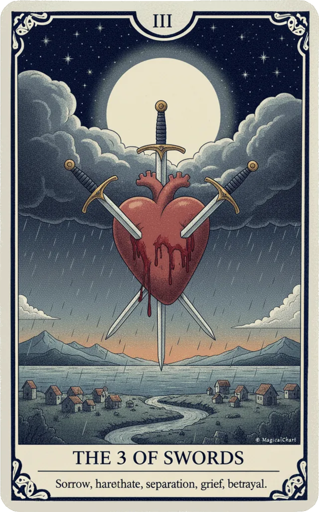Three of Swords