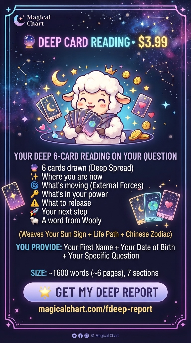 Deep Card Reading by Wooly — Magical Chart