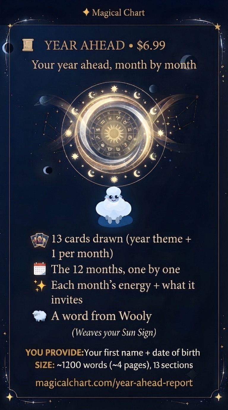 Year Ahead by Wooly — Magical Chart