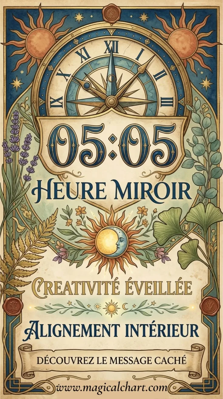 Heure miroir 05h05 — signification