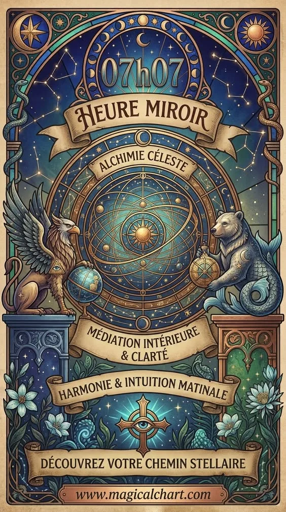 Heure miroir 07h07 — signification