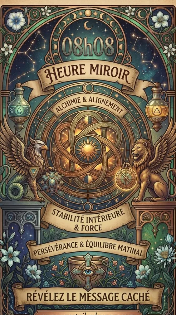Heure miroir 08h08 — signification