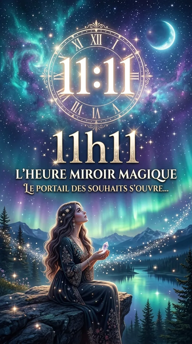 Heure miroir 11h11 — signification