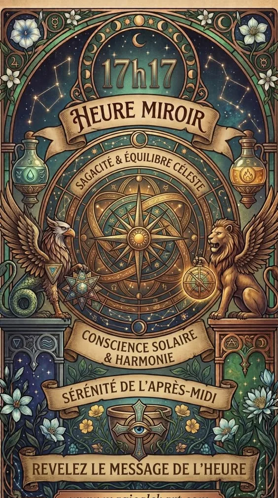 Heure miroir 17h17 — signification