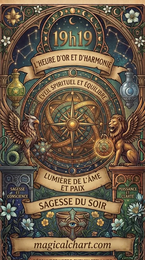 Heure miroir 19h19 — signification