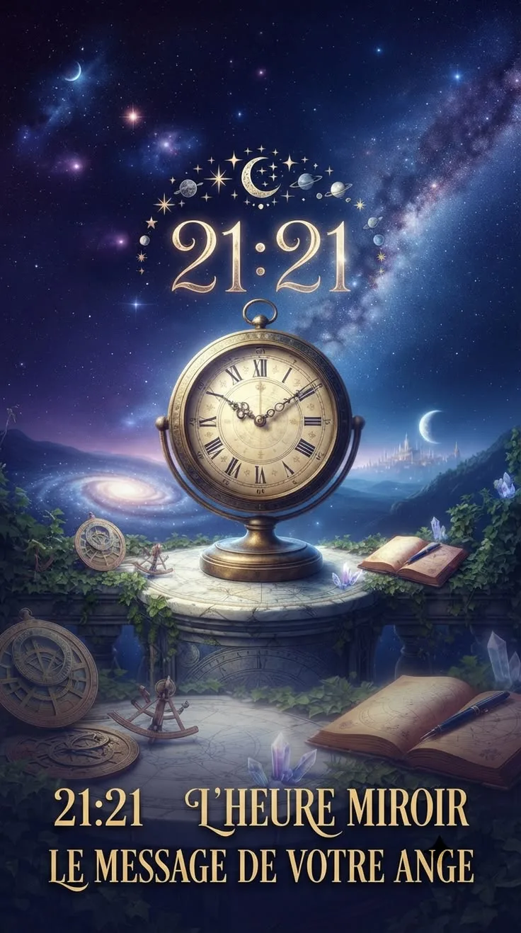Heure miroir 21h21 — signification