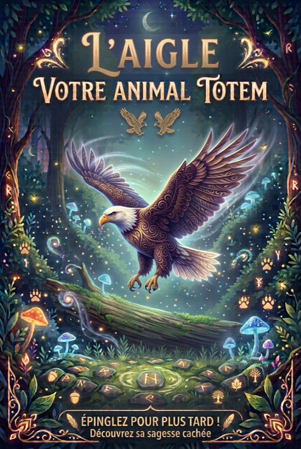L’aigle, animal totem