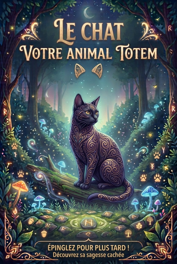 Le chat, animal totem