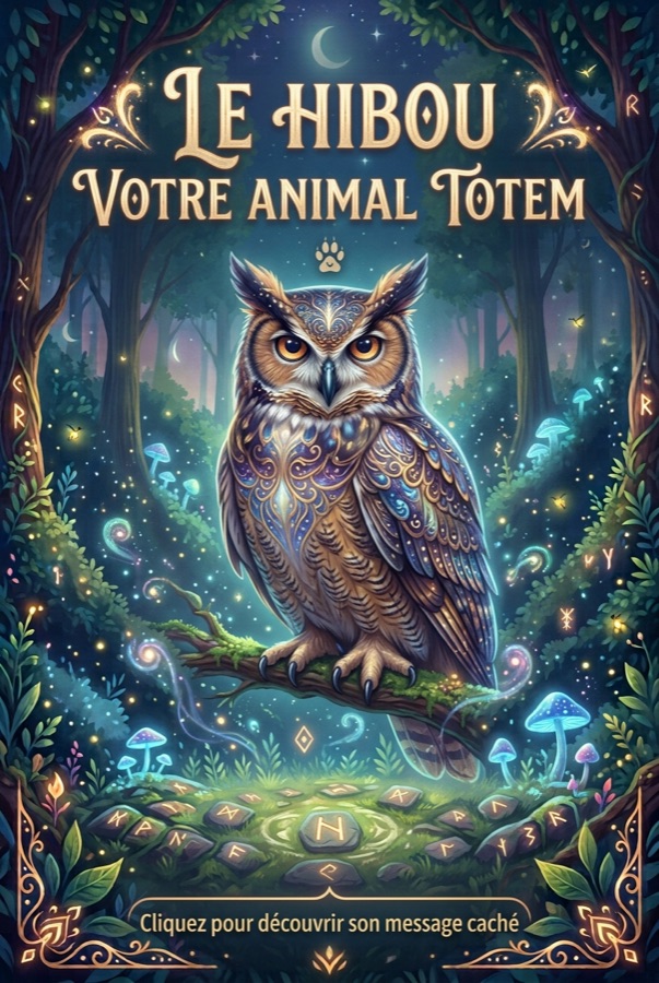 Le hibou, animal totem