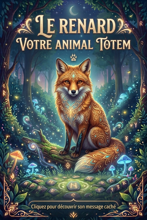Le renard, animal totem