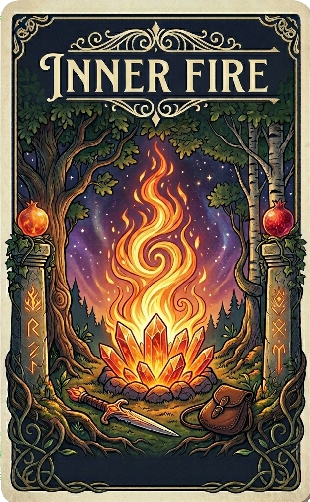Inner Fire oracle card