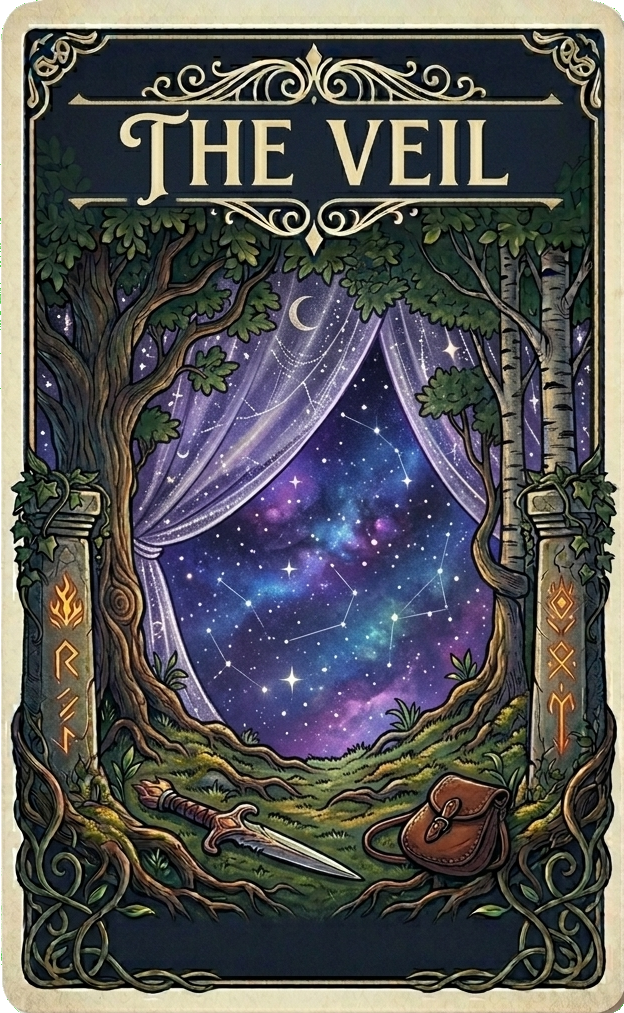 The Veil oracle card