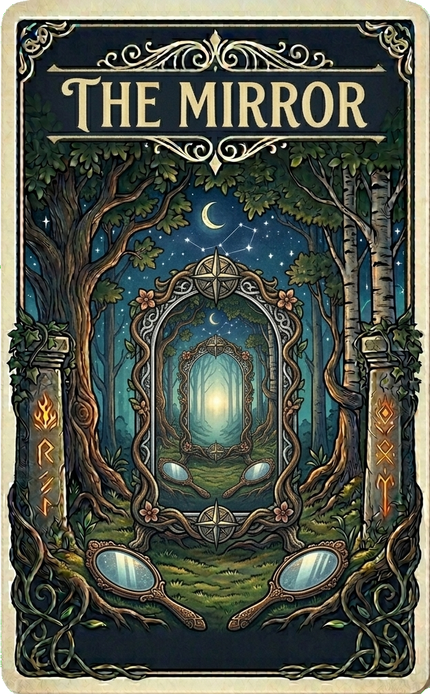 The Mirror oracle card