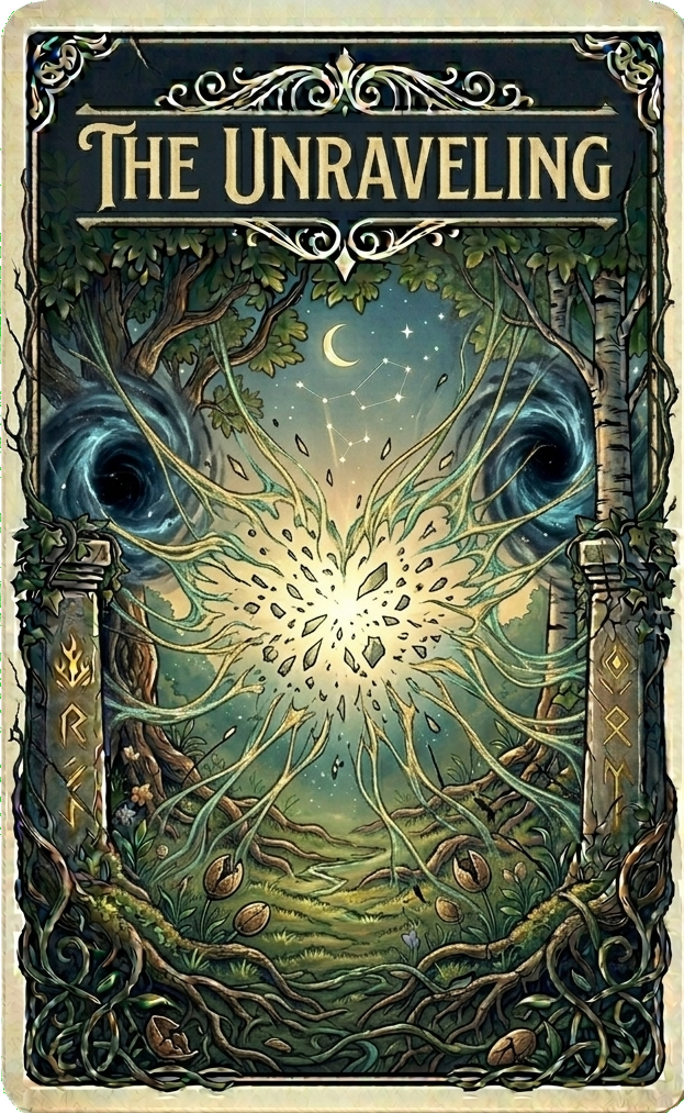 The Unraveling oracle card