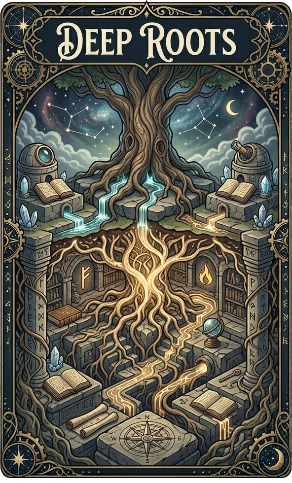 Deep Roots oracle card