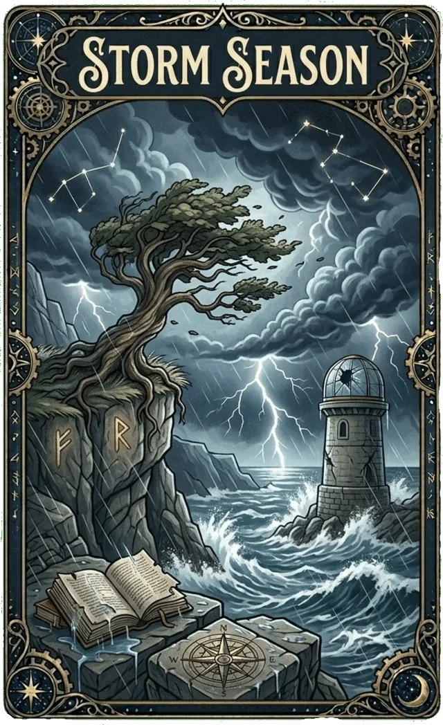 Carte oracle La Saison des Tempêtes