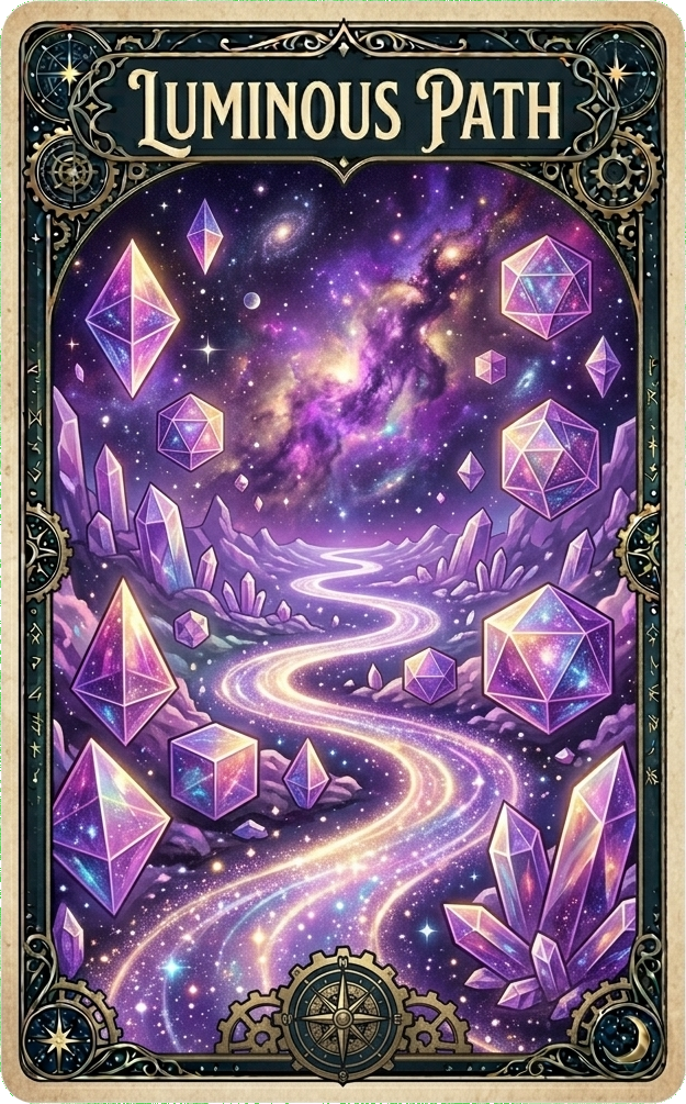 Luminous Path oracle card