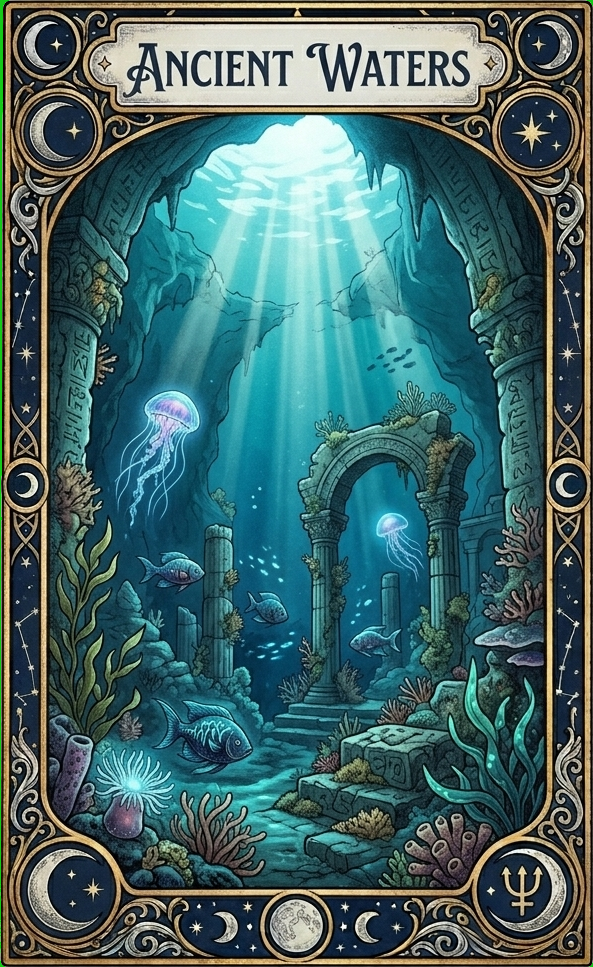 Ancient Waters oracle card