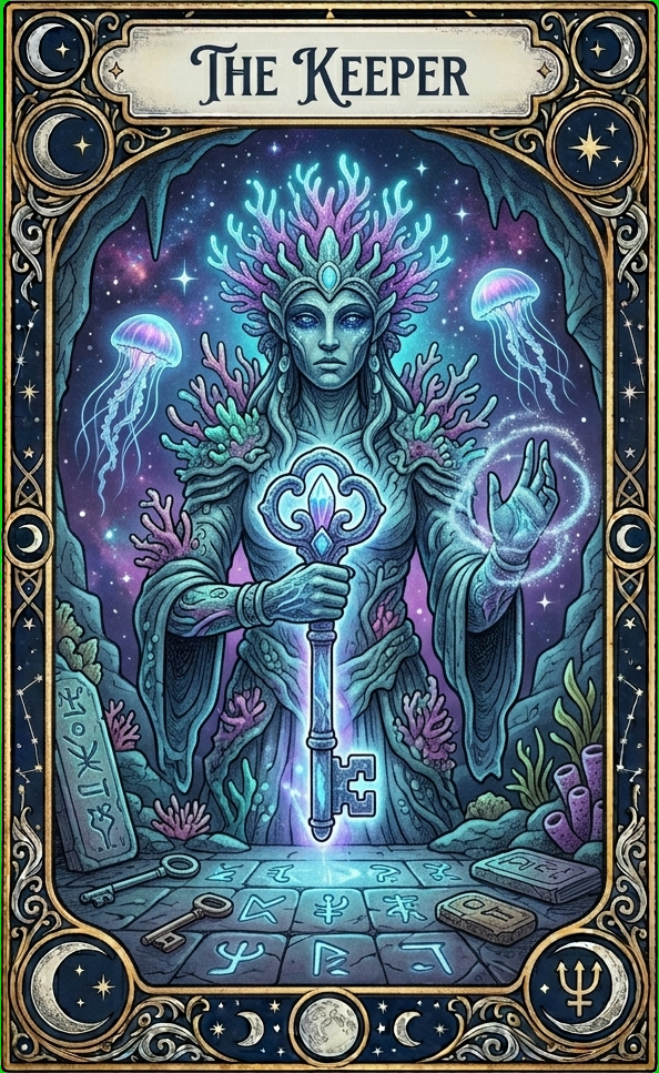 The Keeper oracle card