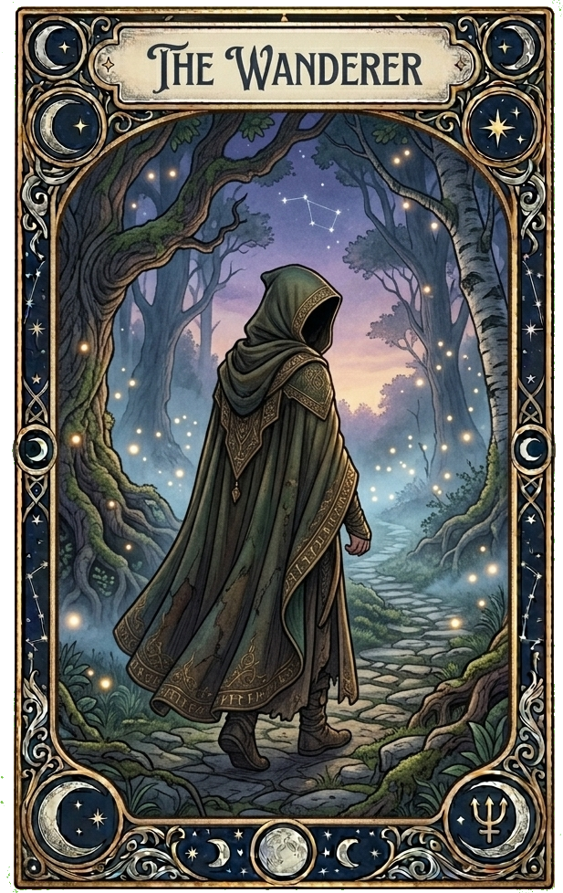 The Wanderer oracle card