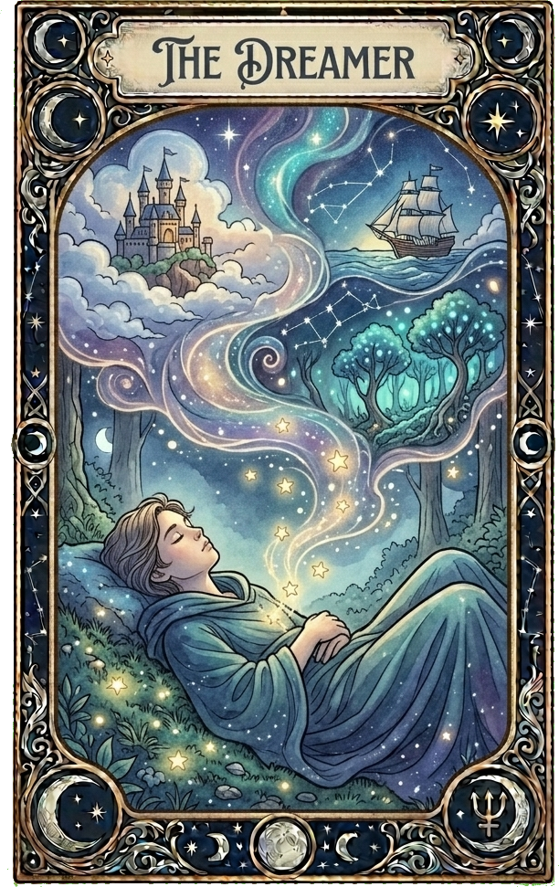 The Dreamer oracle card