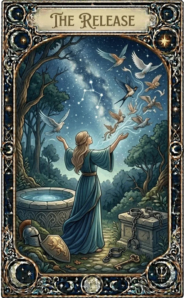 Carte oracle Le Lâcher-prise