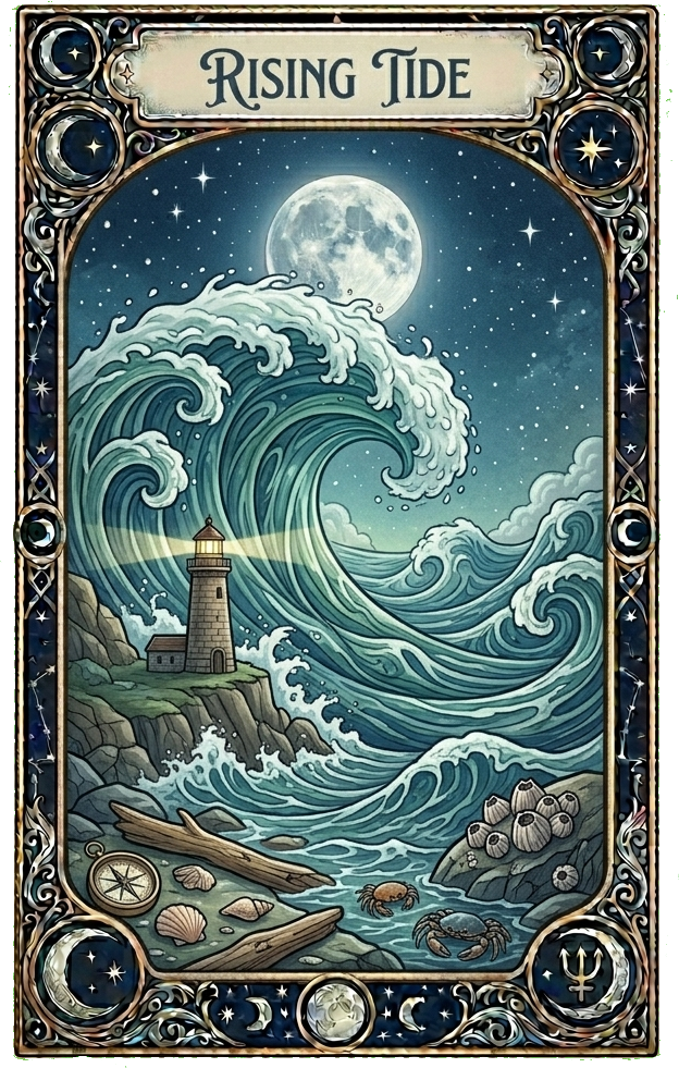 Rising Tide oracle card