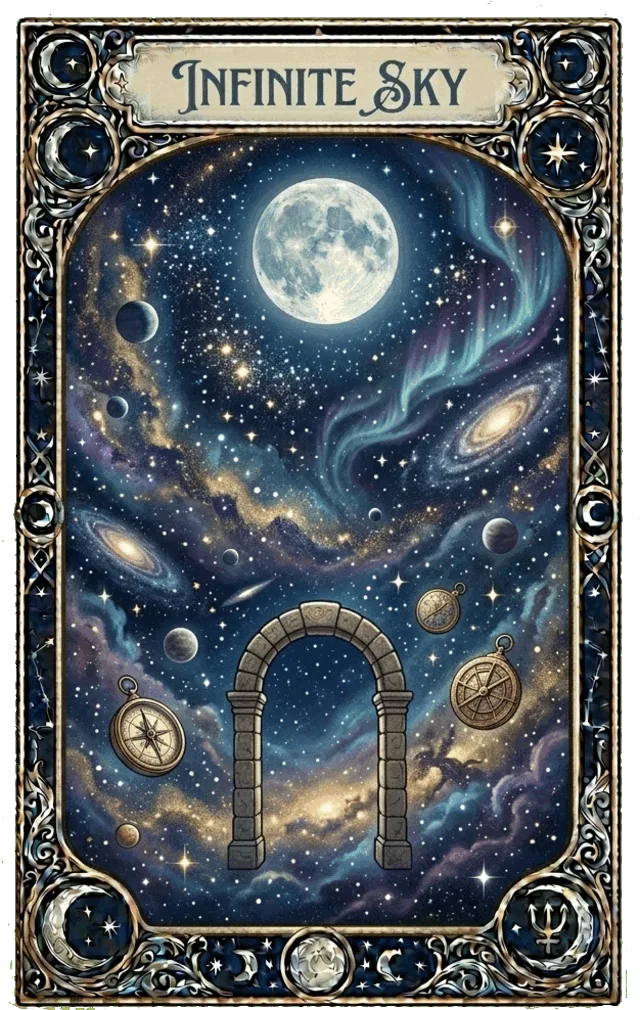 Carte oracle Le Ciel Infini