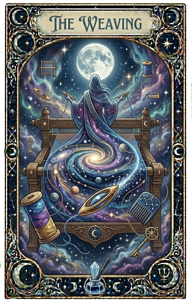 The Weaving oracle card
