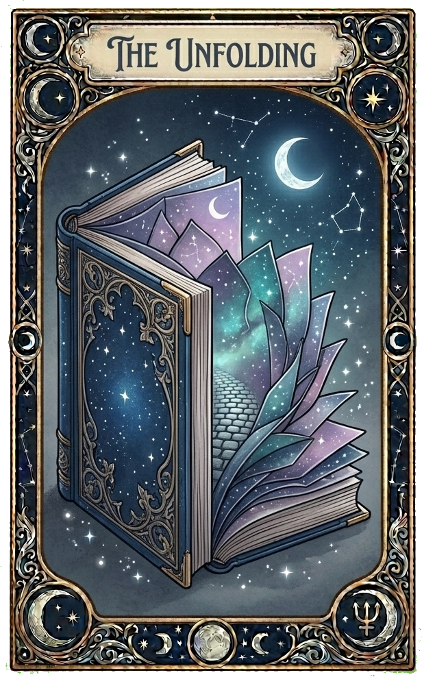 The Unfolding oracle card