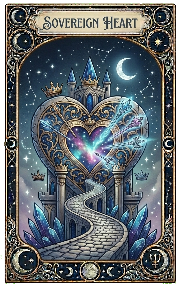 Sovereign Heart oracle card